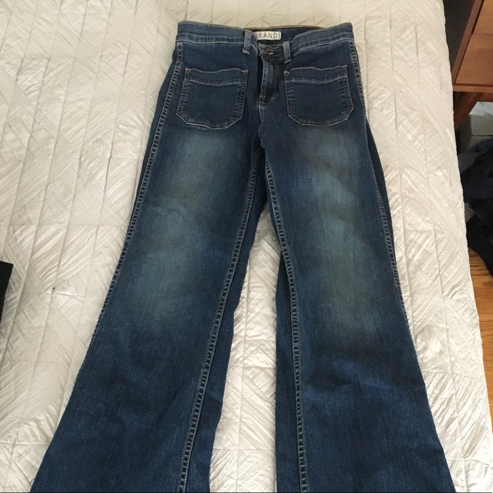 Wonderama JBrand flared denim mid rise